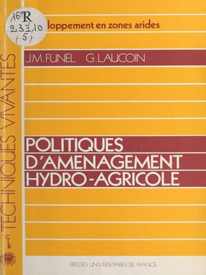 cover image of Politiques d'aménagement hydro-agricole